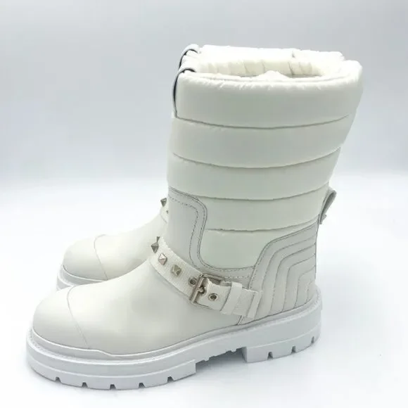 SOLD Valentino Garavani Women's Rockstud Boots Biker Boots Eu 39 US 9 - Picture 6 of 8